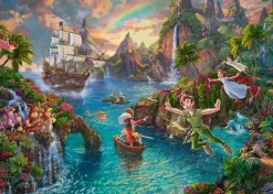 Schmidt: Thomas Kinkade - Painter of Light, Disney: Peter Pan's Never Land (1000)