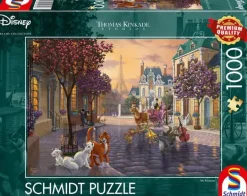Schmidt: Thomas Kinkade - Painter of Light, Disney: The Aristocats (1000)