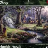 Schmidt: Thomas Kinkade - Painter of Light, Disney: Snow White Discovers the Cottage (1000)