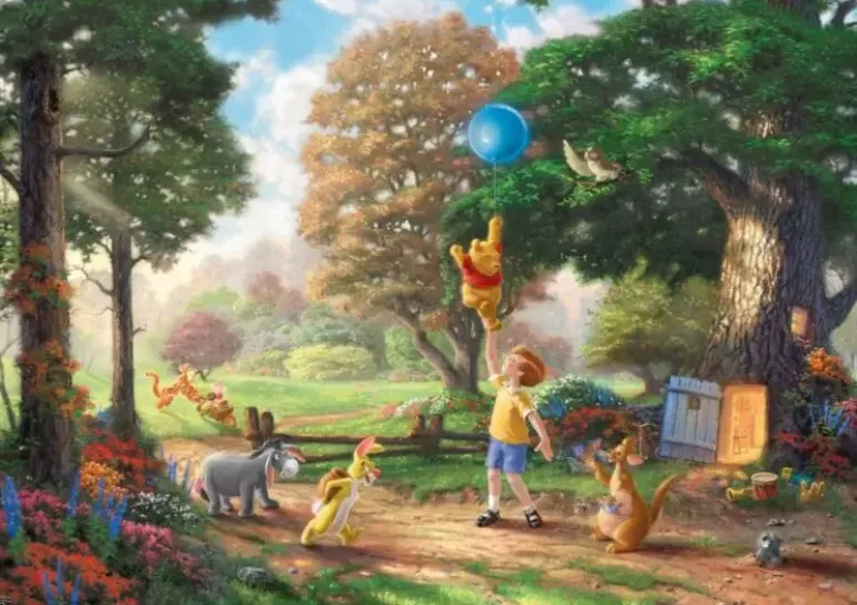 Schmidt: Thomas Kinkade - Painter of Light, Disney: Winnie the Pooh II (6000)