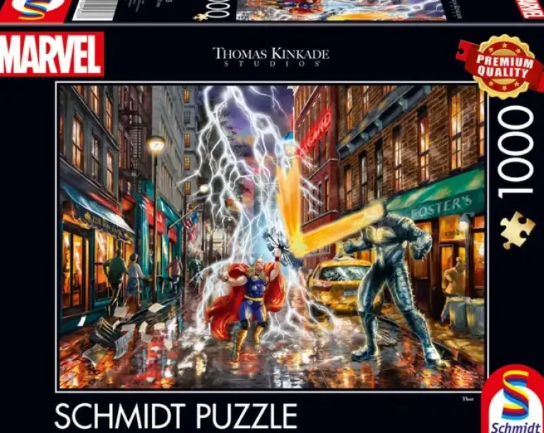 Schmidt: Thomas Kinkade Studios - Marvel, Thor (1000)