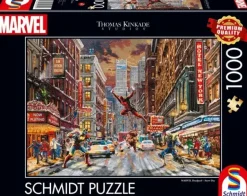 Schmidt: Thomas Kinkade Studios - Marvel, Deadpool: Snow Day (1000)