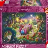 Schmidt: Thomas Kinkade Studios - Disney, Mad Hatter's Tea Party (6000)