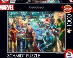 Schmidt: Thomas Kinkade Studios - Marvel, The Avengers (1000)