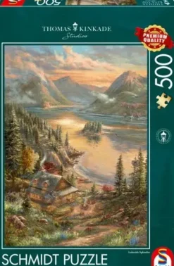 Schmidt: Thomas Kinkade Studios - Lakeside Splendor (500)