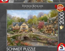 Schmidt: Thomas Kinkade Studios - Summer in Cobblestone Village (2000)
