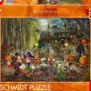 Schmidt: Thomas Kinkade Studios - Disney, Mickey and Minnie Halloween Fun (1000)