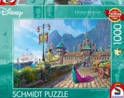 Schmidt: Thomas Kinkade Studios - Disney, Frozen - Celebration in Arendelle (1000)