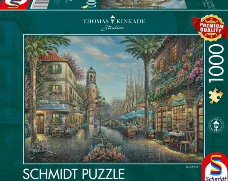 Schmidt: Thomas Kinkade Studios - Spanish Café (1000)