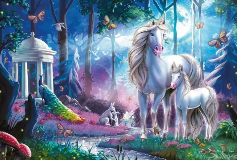 Schmidt: Unicorn with Foal (200)