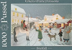 Svenskapussel: Erkers Marie Persson - Snöfall (1000)