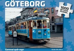 Svenskapussel: Göteborg - Gammal Spårvagn (1000)
