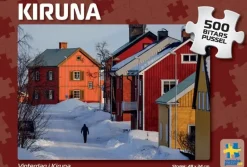 Svenskapussel: Kiruna - Vinterdag i Kiruna (500)