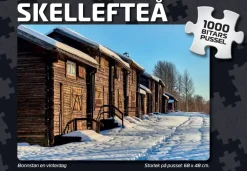 Svenskapussel: Skellefteå - Bonnstan en vinterdag (1000)