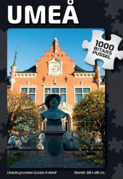 Svenskapussel: Umeå - Umeås Grundare Gustav II Adolf (1000)