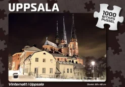 Svenskapussel: Uppsala - Vinternatt i Uppsala (1000)