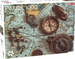Tactic: Vintage Sea Map (1000)