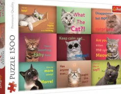 Trefl: Funny Cats Faces (1500)