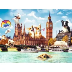 Trefl: Funny Cities - Dogs in London (1000)