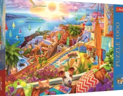 Trefl: Lars Stewart - Visit Santorini (1000)