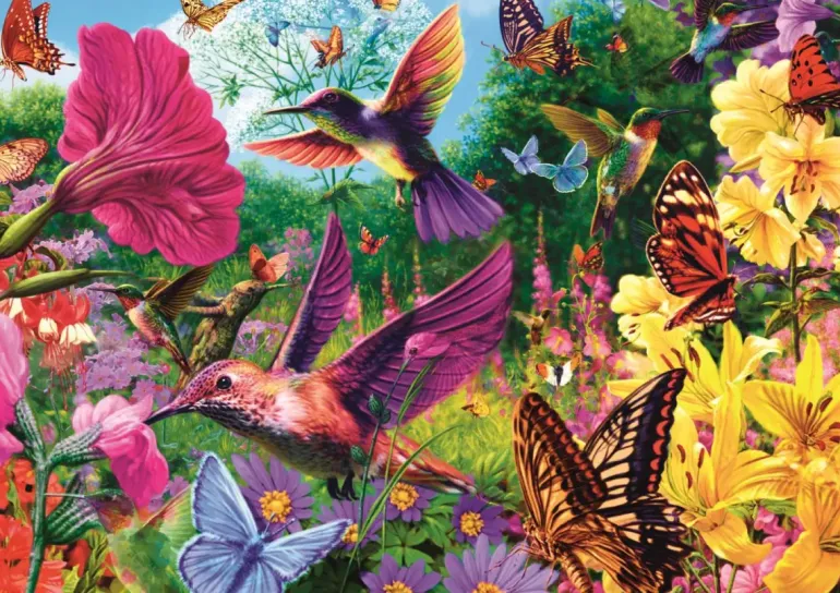 Trefl: Steve Read - Garden for Birds (1000)