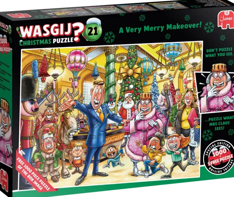 Wasgij? Christmas #21: A Very Merry Makeover! (2 x 1000)