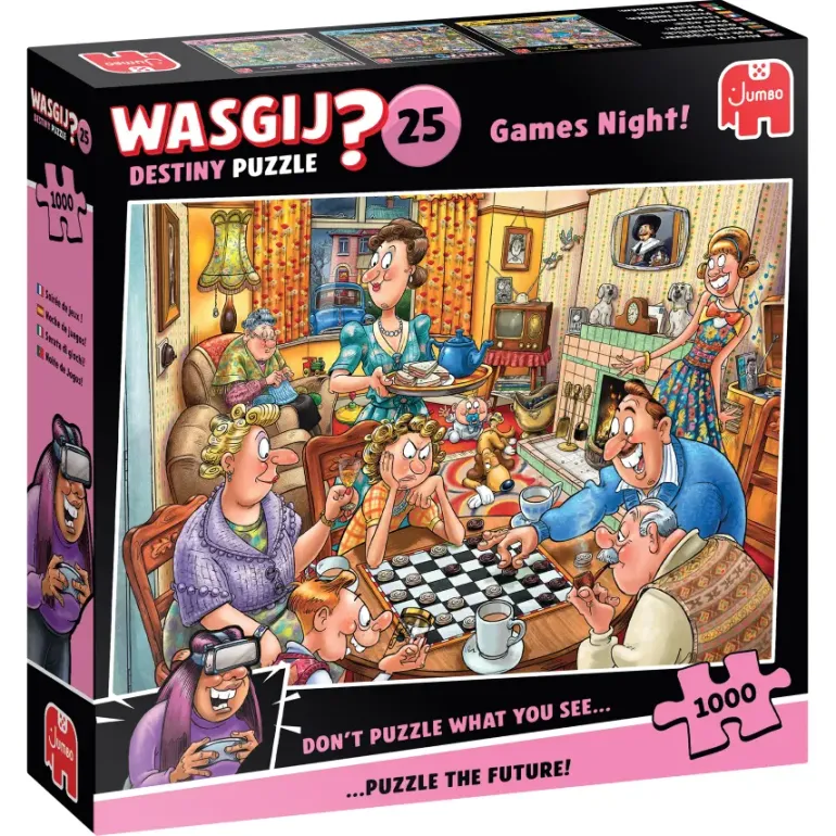 Wasgij? Destiny #25: Games Night! (1000)