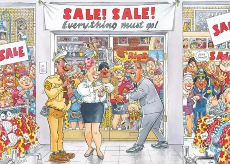 Wasgij? Mystery #07: Everything must go! (1000)
