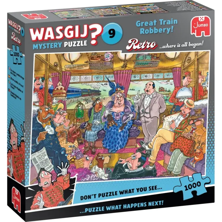 Wasgij? Mystery #09: Great Train Robbery! (1000)