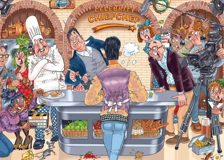 Wasgij? Original #26: Celebrity Chief Chef (1000)