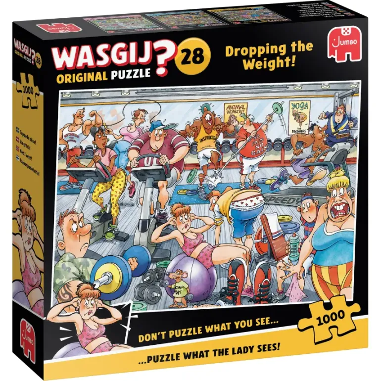 Wasgij? Original #28: Dropping the Weight! (1000)