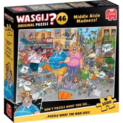 Wasgij? Original #46: Middle Aisle Madness! (1000)