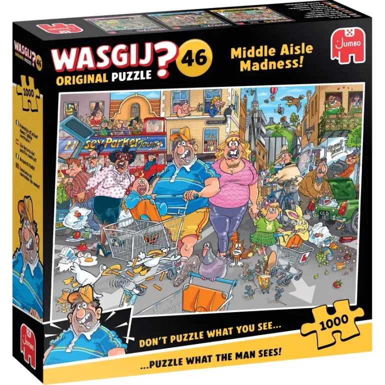 Wasgij? Original #46: Middle Aisle Madness! (1000)