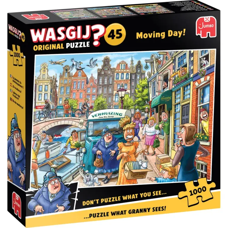 Wasgij? Original #45: Moving Day! (1000)