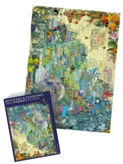 Water & Wines: Kentucky & Tennessee - Whisky Puzzle (1000)