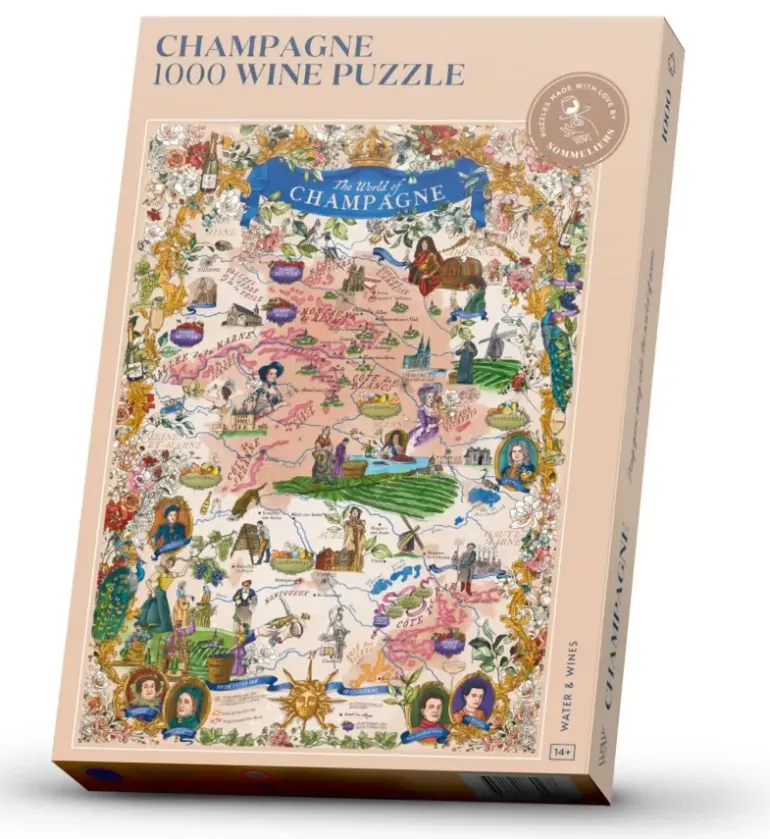 Water & Wines: The World of Champagne Puzzle (1000)